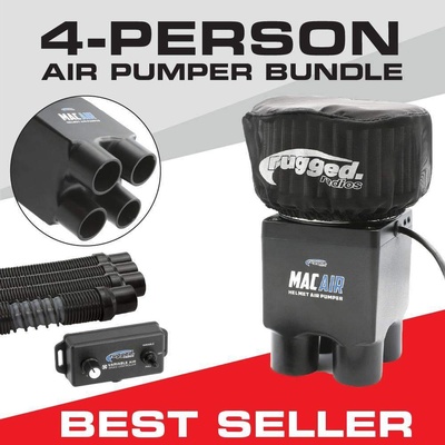 Rugged Radios 4-Person Air Pumper Kit - MAC-4P-KIT